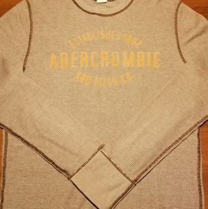 Abercrombie and Fitch Long Sleeve Thermal Shirt